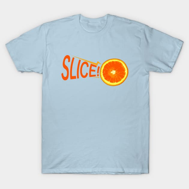 Orange Slice T-Shirt by KeithKarloff